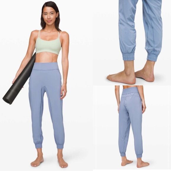 Lululemon Sun Setter Jogger 28" pant Tempest Blue women’s size 10 - Picture 1 of 6